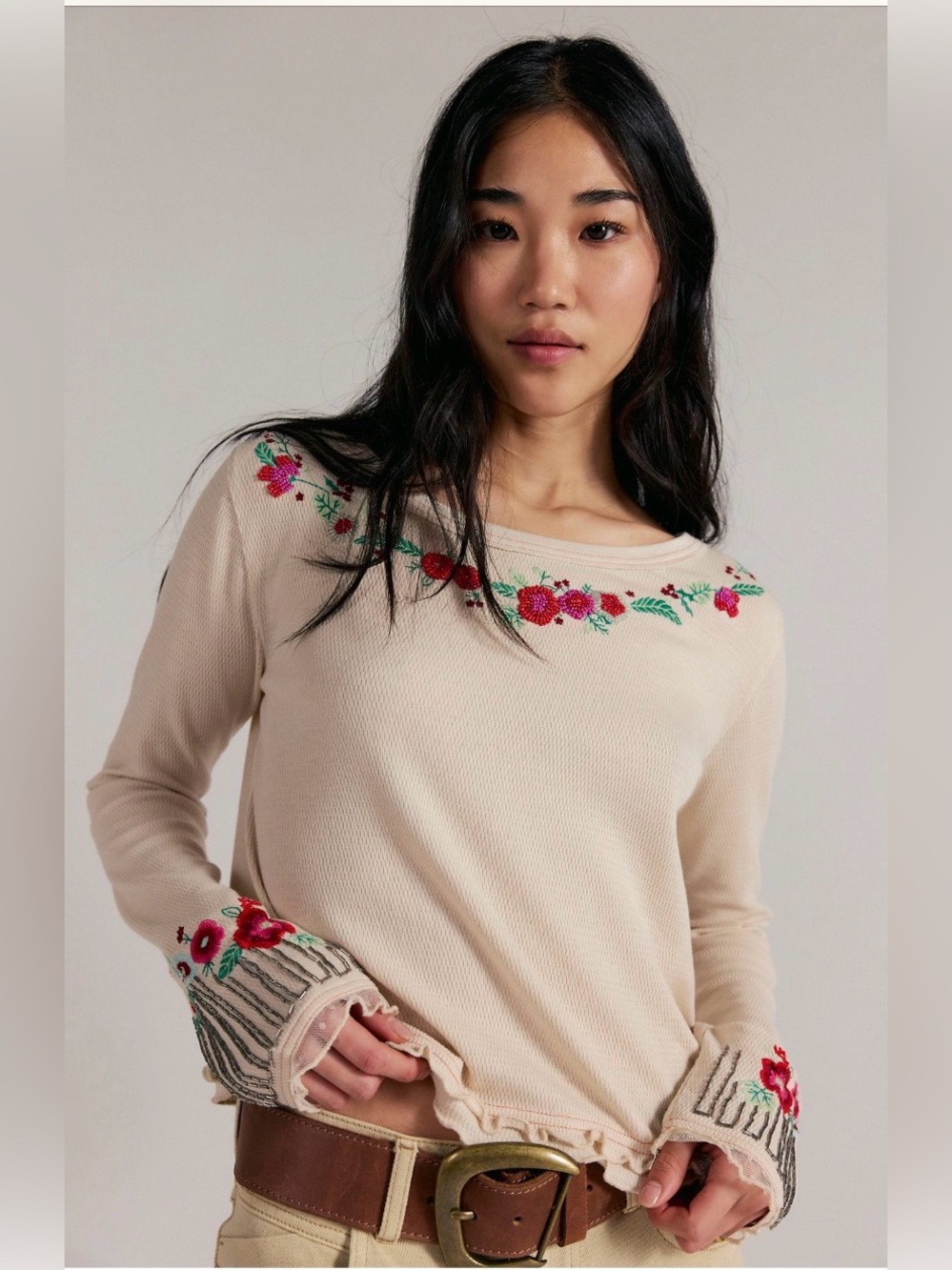 Free People Carter long sleeve